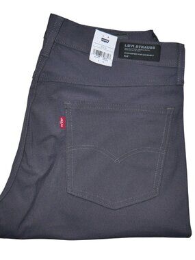 Levi's 511 Slim Fit Tech Pants Men's Size 36x30 Performance Stretch Gray NWT